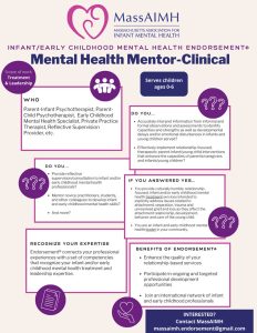 MassAIMH Mental Health Mentor-Clinical