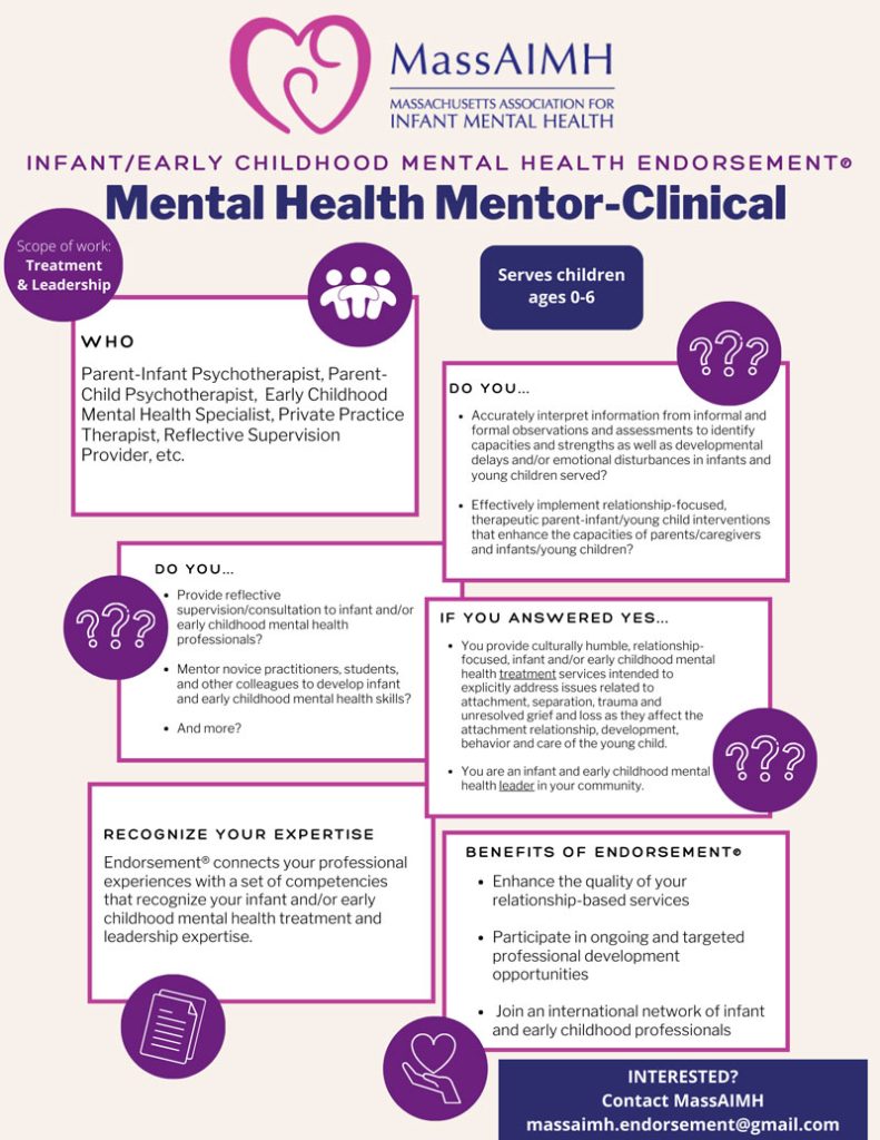 MassAIMH Mental Health Mentor-Clinical
